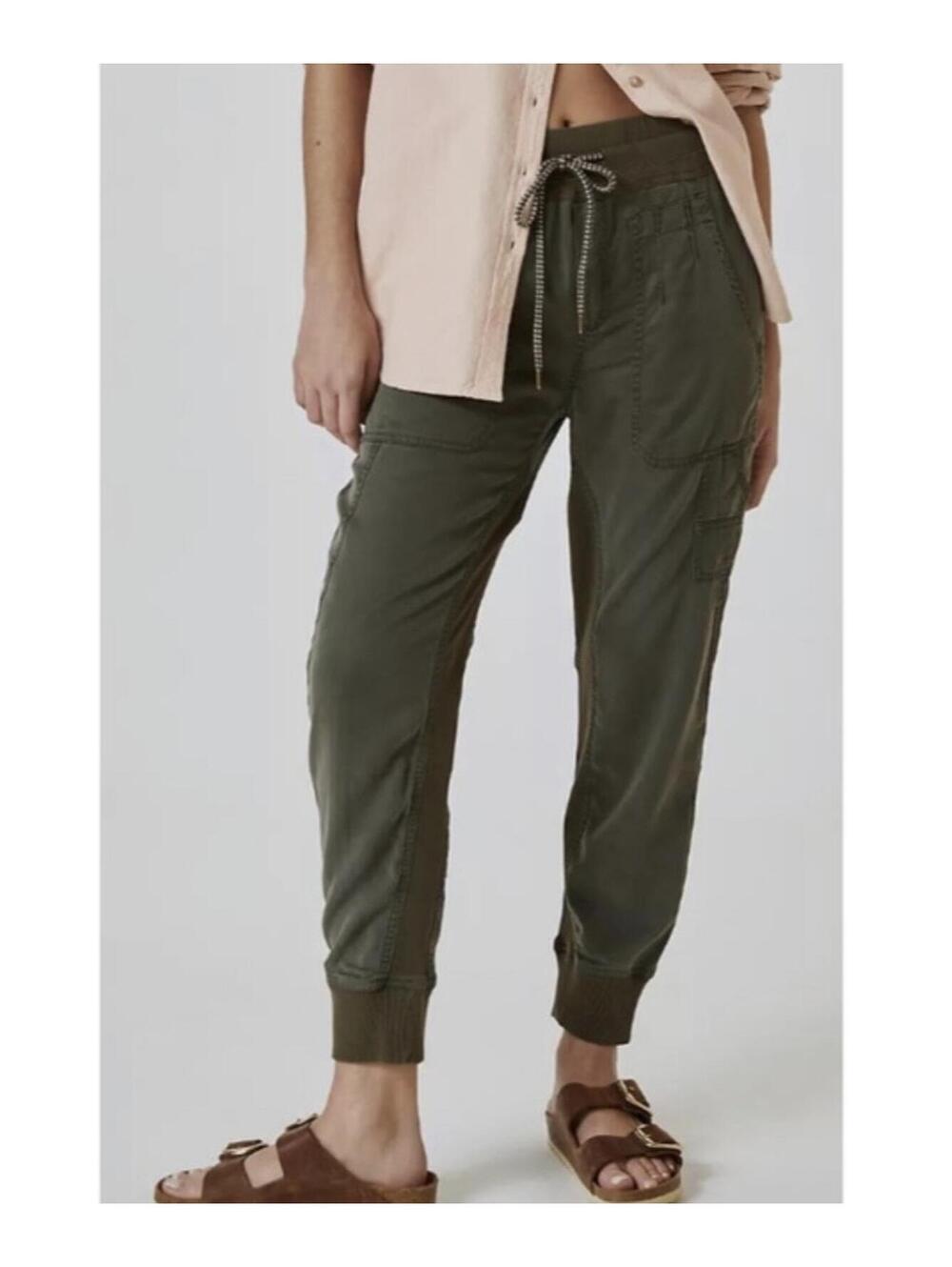 Anthropologie The Nomad Army Green Jogger Pants - XS